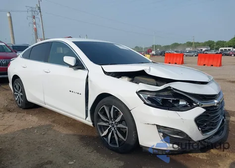 2022 Chevrolet Malibu Fwd Rs из США, поврежденный, VIN 1G1ZG5STXNF200968